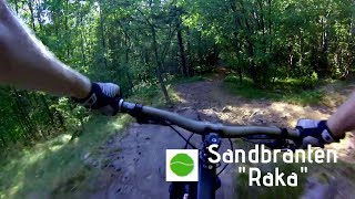 Änggårdsbergen - Sandbranten 'raka'