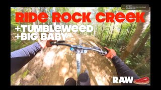 Ride Rock Creek, NC.  Tumbleweed to Big Baby