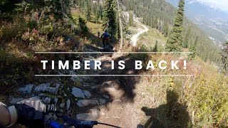 FINALLY GET TO RIDE TIMBER CHAIR!! RUMPLESTUMPSKIN