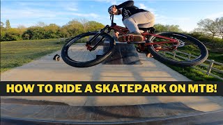 How to ride a skatepark on your Jump bike!