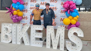 A WET and FAST Bike MS!
