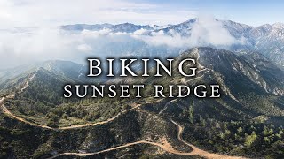 Biking Sunset Ridge - San Gabriel Mountains