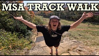 MSA FINALS TRACK WALK !