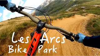 A Rip Around Les Arcs Bike Park! French Alps Tour