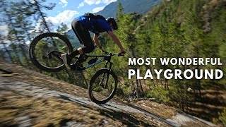 UNREAL: Drone chases Pro Mountain Biker in a...
