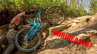 Impossible Section of Sycamore Trail —...