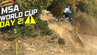 MONT SAINTE ANNE WORLD CUP ELITE PRACTICE |...