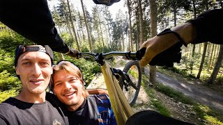 Endlich wieder Bikepark mit Tim!  (Klinovec...