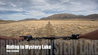 Riding to Mystery Lake