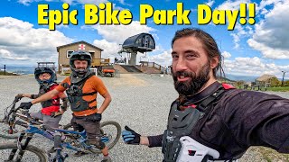 Sending scary drops and huge party laps with...