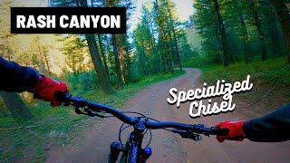 Riding Rash Canyon in Swan Valley with...