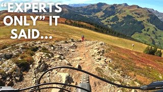 Conquering an 'Expert's Only' MTB Trail... it...
