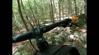 Mountain biking at Upper Paugussett in...