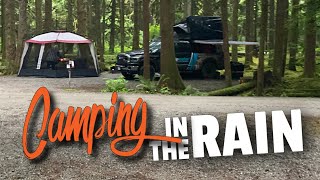Camping In The Rain | Imagine Yourself In The...
