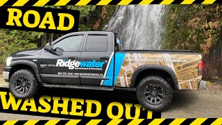 BC Roads FLOODED | Washed Out and Bridges Were...