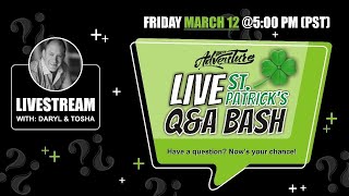 LIVE St. Patrick's Day Q&A Bash Mar 12 |...