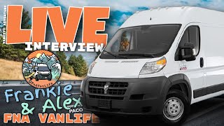 FNA Vanlife with  Frankie and Alex