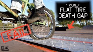 FLAT TIRE DEATH GAP!