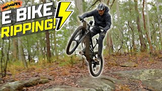 FLAT OUT ON THE E BIKE!  | Jack Moir |