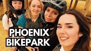 RIDING DIRT JUMPS WITH A GIRL SQUAD