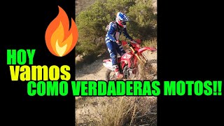 HOY vamos como motos  #ENDURO #motocross #humor