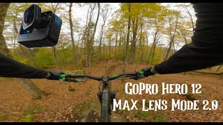 Vélo de montagne avec la GoPro Hero 12 et la...