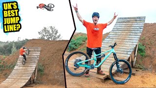 NEW MOUNTAIN BIKE JUMP TRAIL IS THE BEST IN...