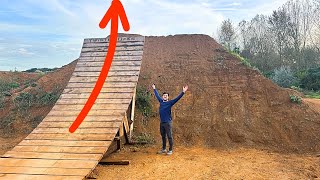 RIDING THE HUGE NEW JUMPS AT TWISTED OAKS BIKE...