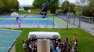 Insane MTB Freestyle Show! - Riversdale School...