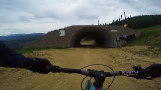 Lower Pipe Cut ~ Trestle Bike Park ~ Winter...
