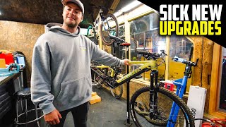 CUSTOM E-BIKE UPGRADES FOR MY FAVOURITE JUMP...