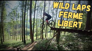 CRAZY FAST shredding in Ferme Libert Bikepark...