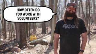How often do you work with volunteers? | Ask a...