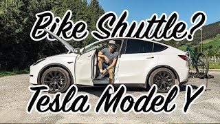 Dumme Idee? Familien- und Bike-Shuttle Tesla...