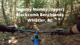 Yummy Numby (Upper) at Whistler, BC