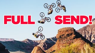 MY BIGGEST Backflip next to Red Bull Rampage...