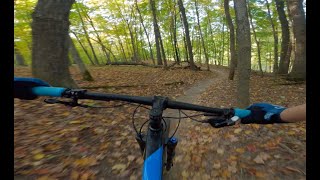 Mountain Biking at Kinnickinnic State Park...