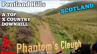 Thrilling Downhill MTB Ride in Phantom's...
