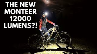 Testing the new brightest MTB light on the...