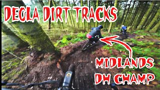 LLANDEGLA DIRT TRACKS With The MIDLANDS DH CHAMP!