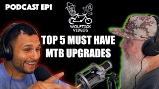 Top 5 MUST HAVE MTB Upgrades | Wolftick...