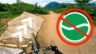 HOW IS THIS A GREEN TRAIL?? | CHÂTEL MTB BIKE...