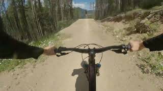 First Time Riding Panorama Bike Park| POV...