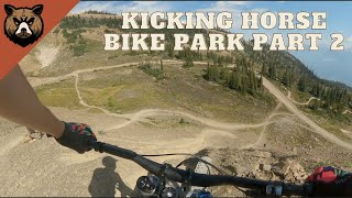 This Bike Park has 2400 meters of Elevation to...