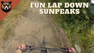 A Lap Down Sunpeaks Bike Park