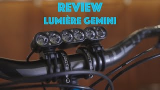 J'essaie les lumières Gemini Titan and Duo...