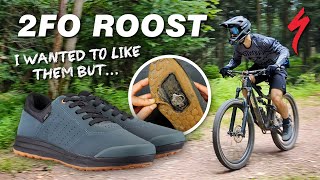 Good enduro mountain bike shoe but it has 2...