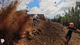 HE'S NEVER JUMPED A BIKE BEFORE!!  Madeira MTB...