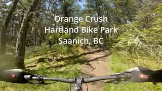 Orange Crush at Hartland Bike Park, Saanich, BC