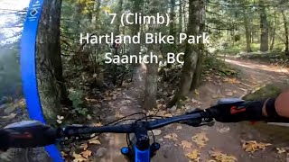 7 (Climb) at Hartland Bike Park, Saanich, BC
